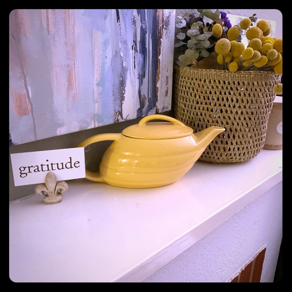 Bauer Pottery Tea Pot